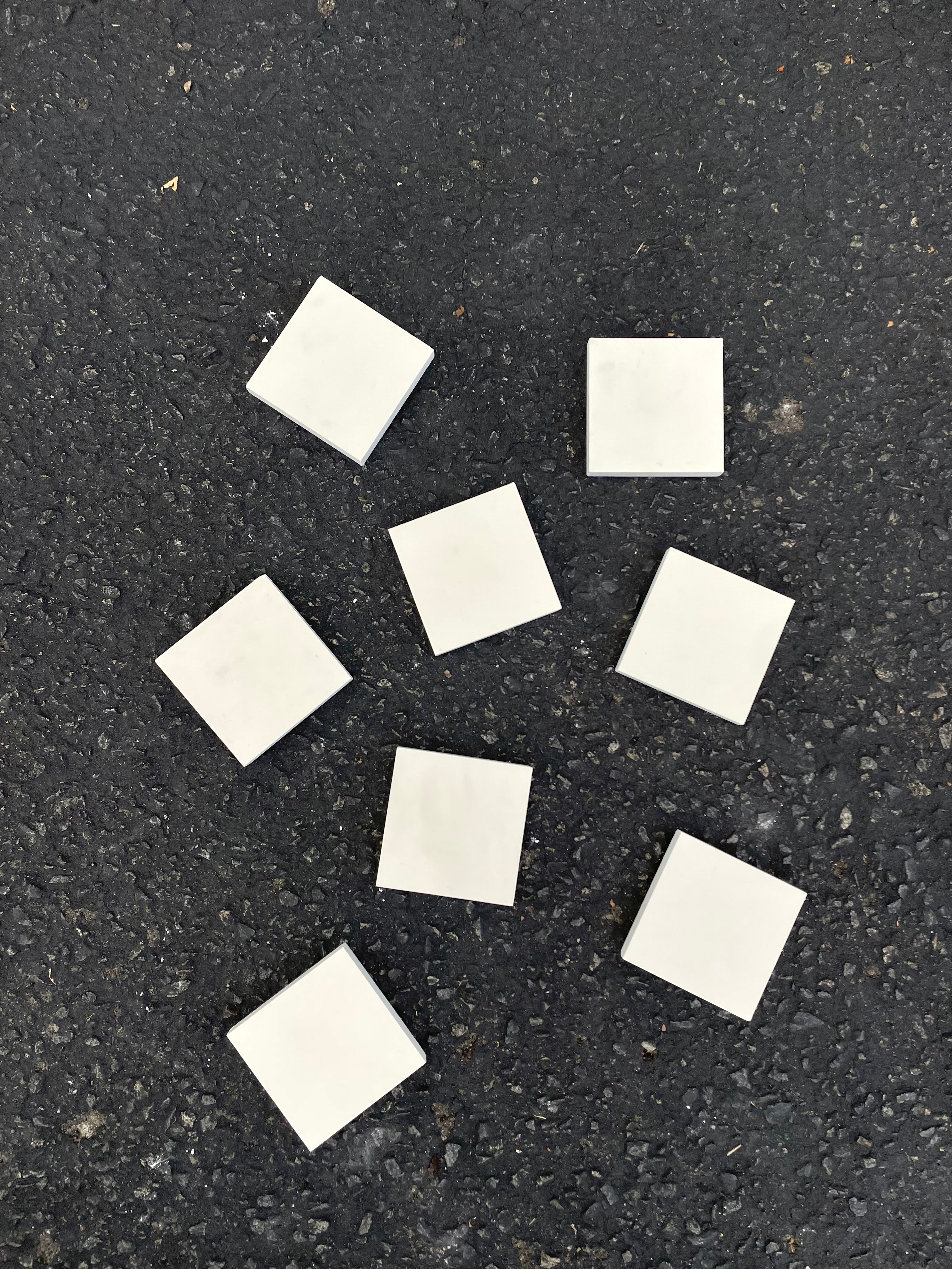 in stock // strands // domino 4"x4" // field: blonde - Image 3