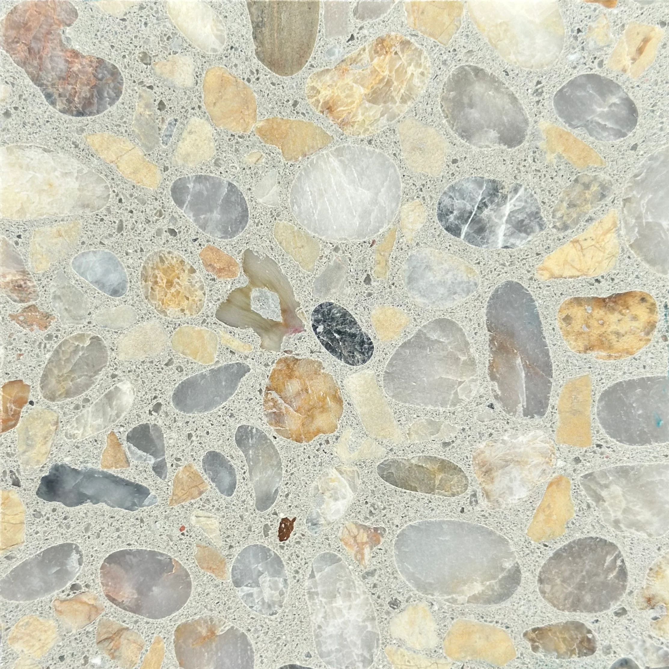 venice // pebble mix // terrazzo concrete tile // sample - Image 5